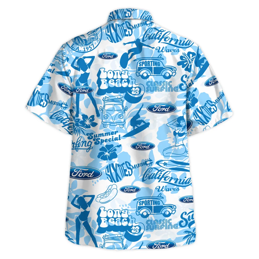 ford hawaiian shirt for men gift for ford lovers car201030725571