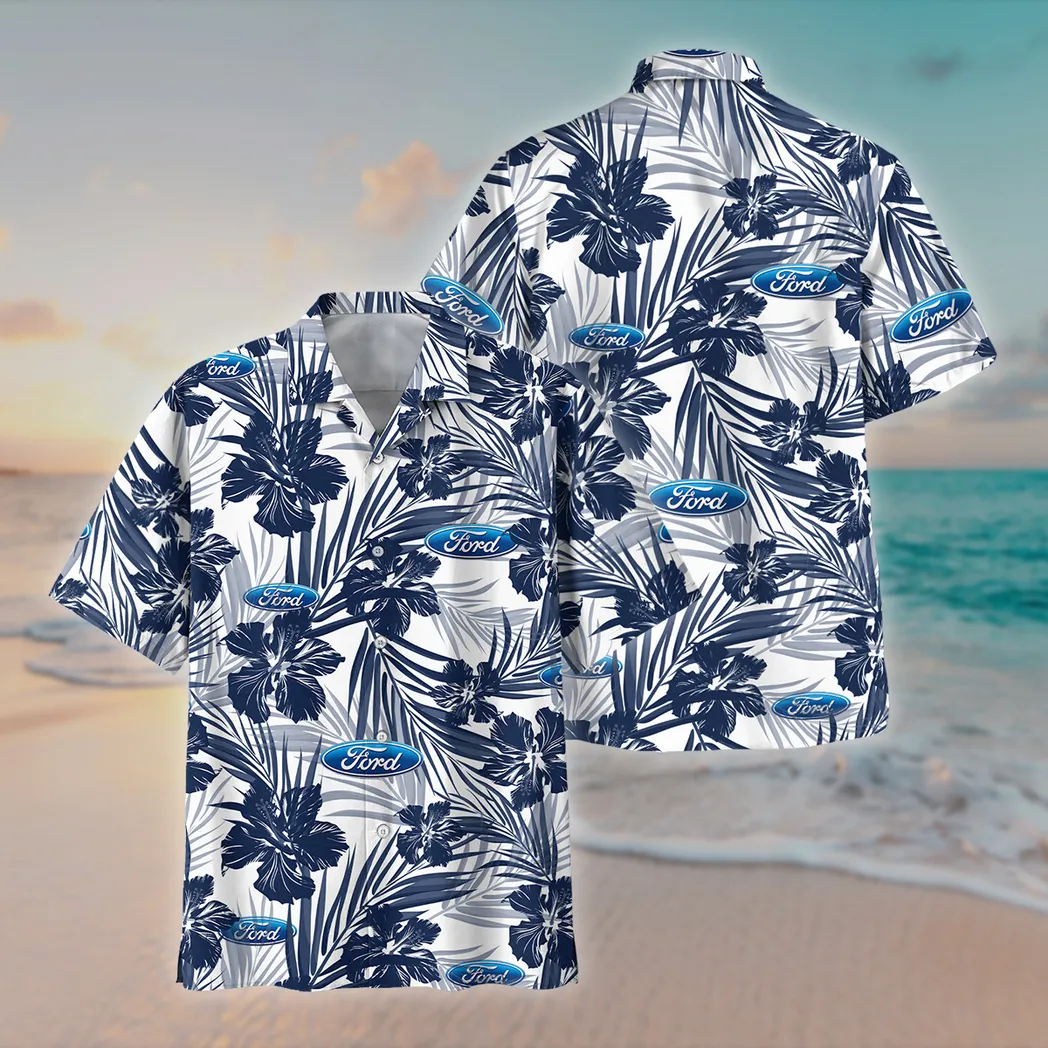 ford hawaiian shirt for men gift for ford lovers car203030825702 nprvz