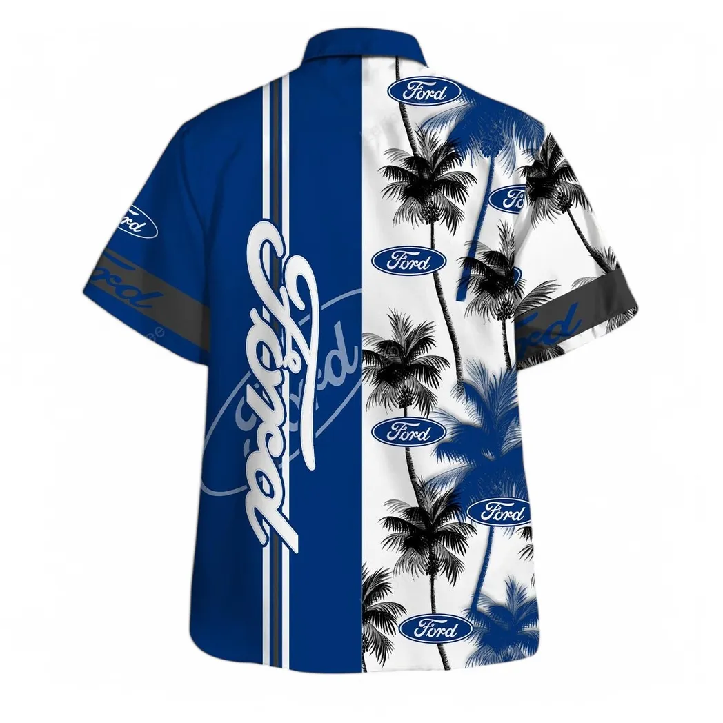 ford hawaiian shirt for men gift for ford lovers gift for him husband boyfriend car143021125000 tyz6c