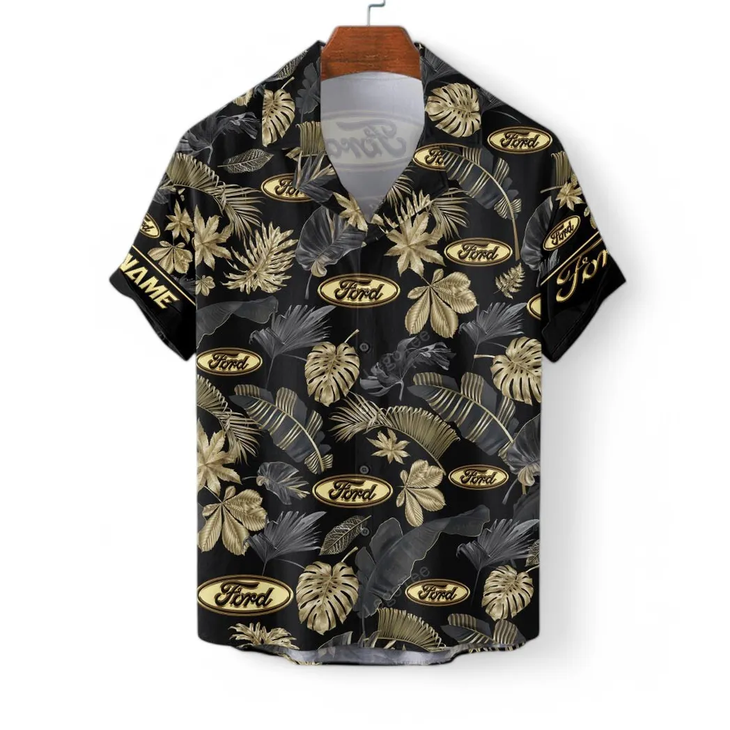 ford hawaiian shirt set for men gift for ford lovers gift for him husband boyfriend car139021125125 1 nze7p