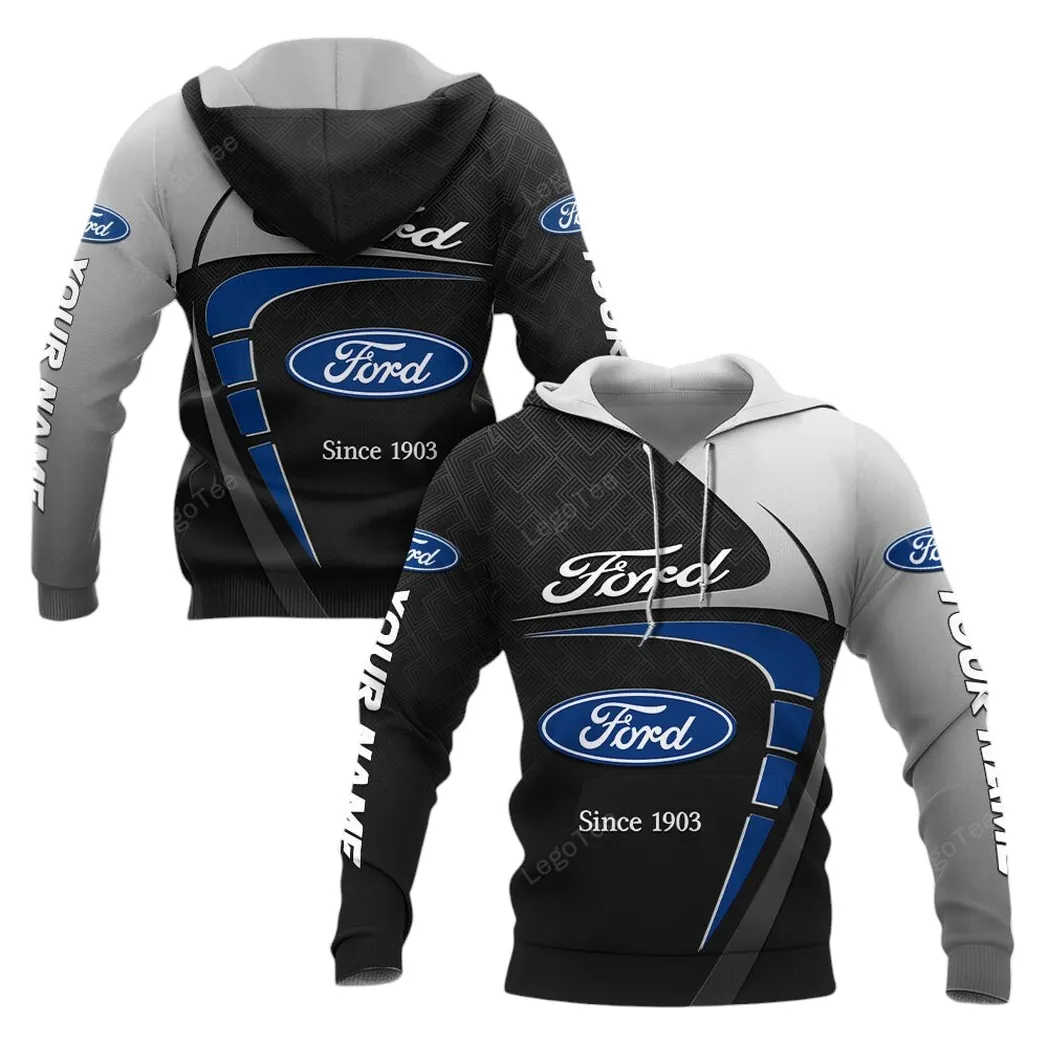 Ford Hoodie, Gift For Ford Lovers, Gift For Him, Husband, Boyfriend CAR11603032524