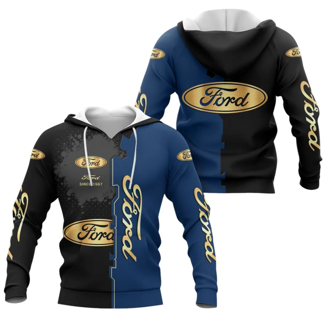 Ford Hoodie, Gift For Ford Lovers, Gift For Him, Husband, Boyfriend CAR44021725030-2