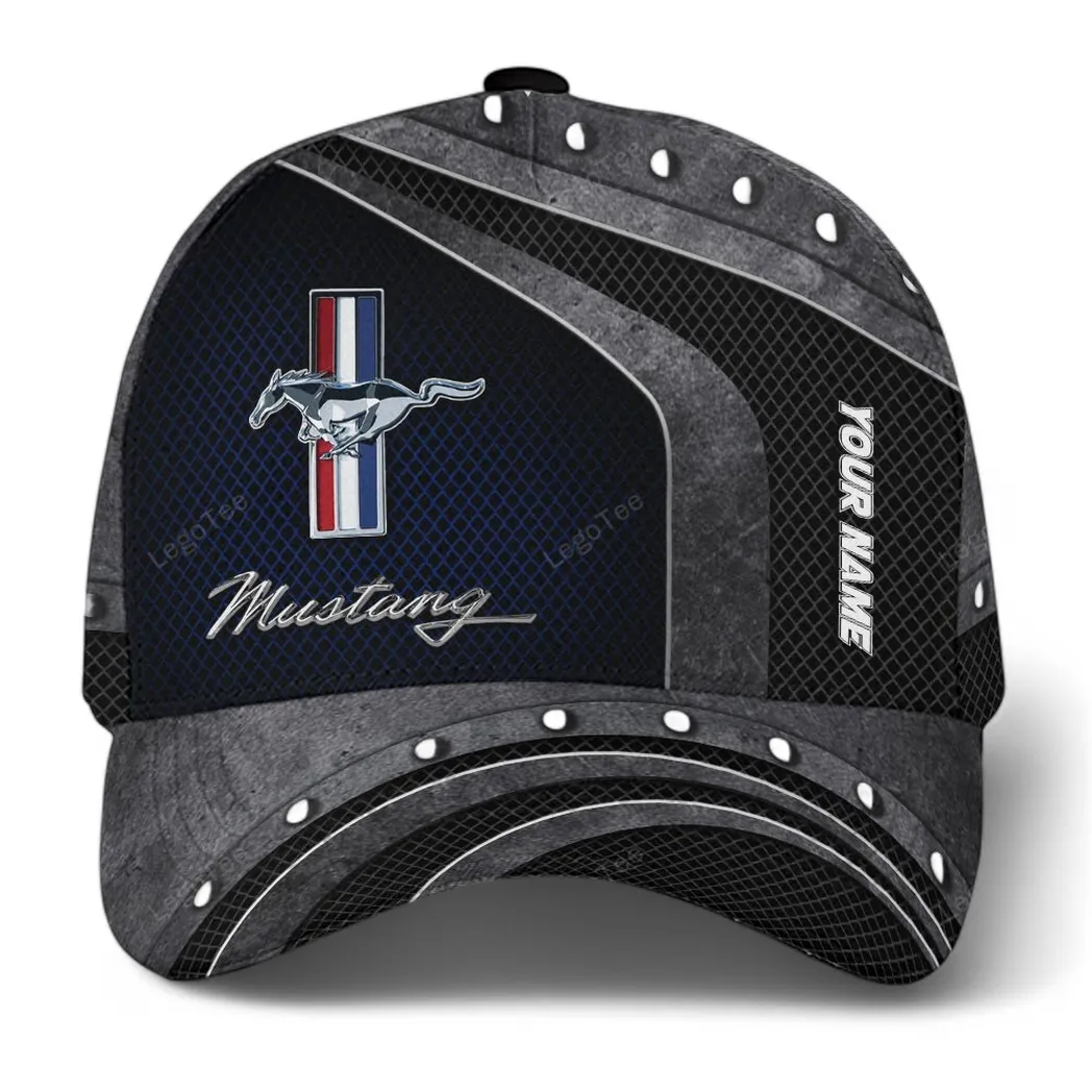 Ford Mustang Classic Cap, Gift For Ford Mustang Lovers, Gift For Him, Husband, Boyfriend CAR99031025052 - Blue