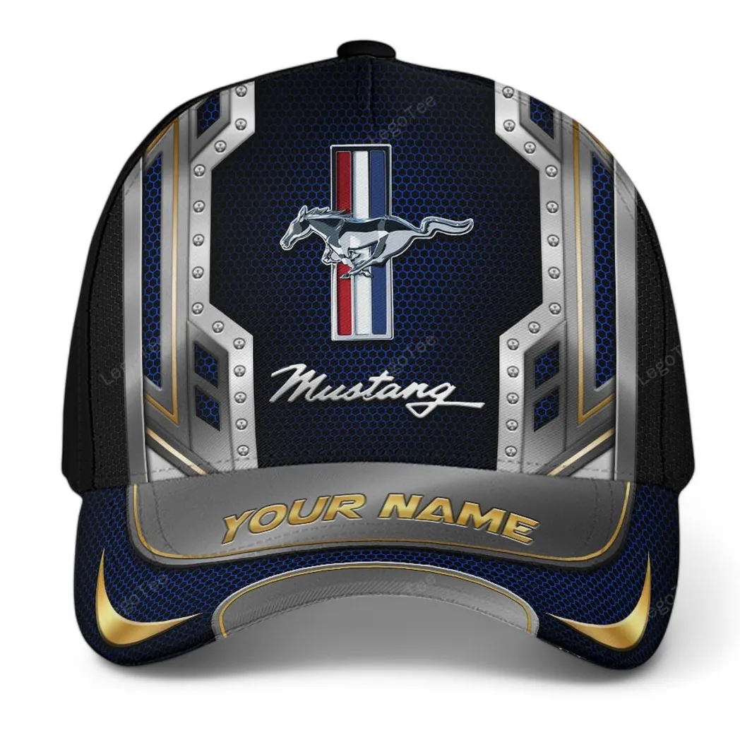 Ford Mustang Classic Cap, Gift For Ford Mustang Lovers, Gift For Him, Husband, Boyfriend CAR99031025161 - Blue