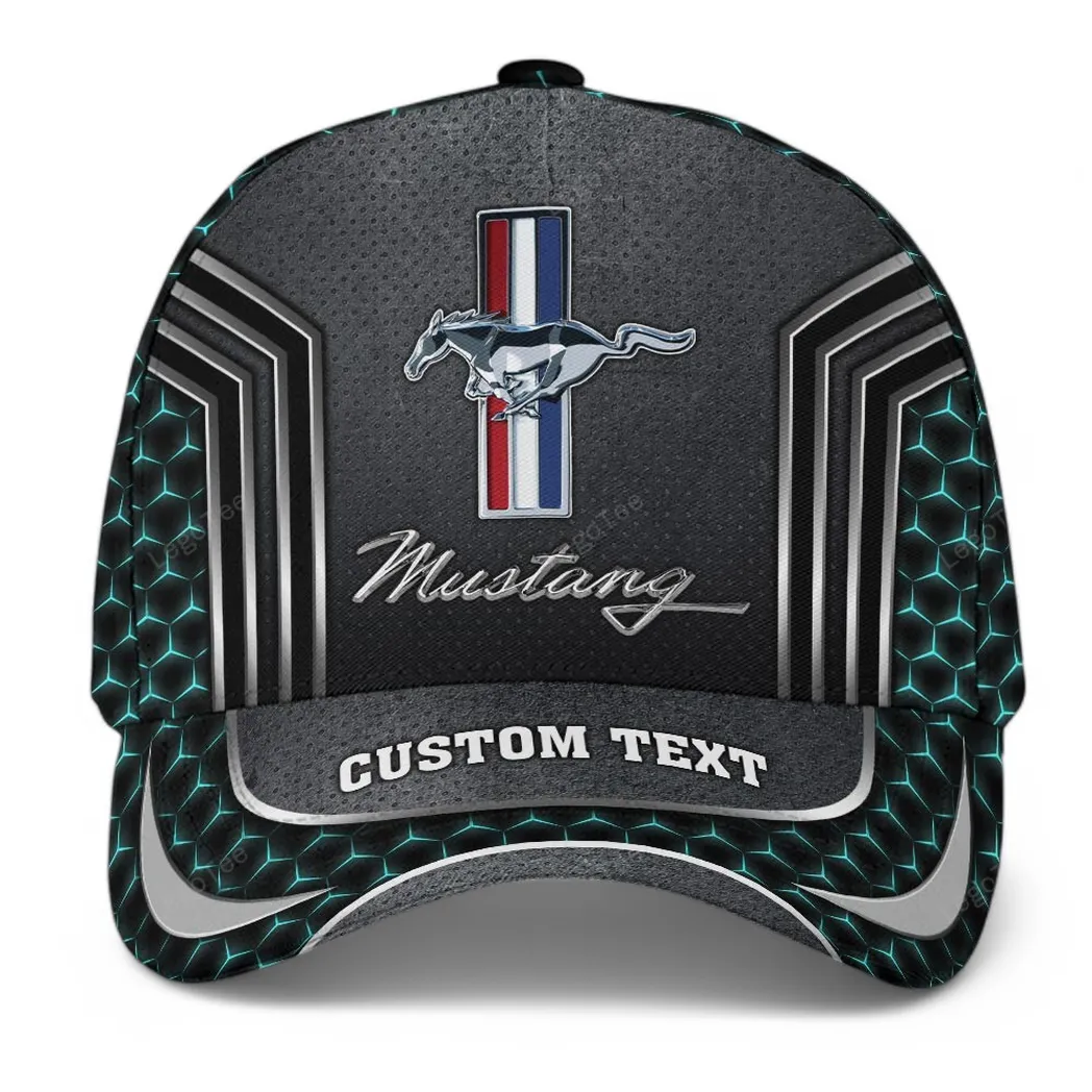 Ford Mustang Classic Cap, Gift For Ford Mustang Lovers, Gift For Him, Husband, Boyfriend CAR99031025182 - Cyan