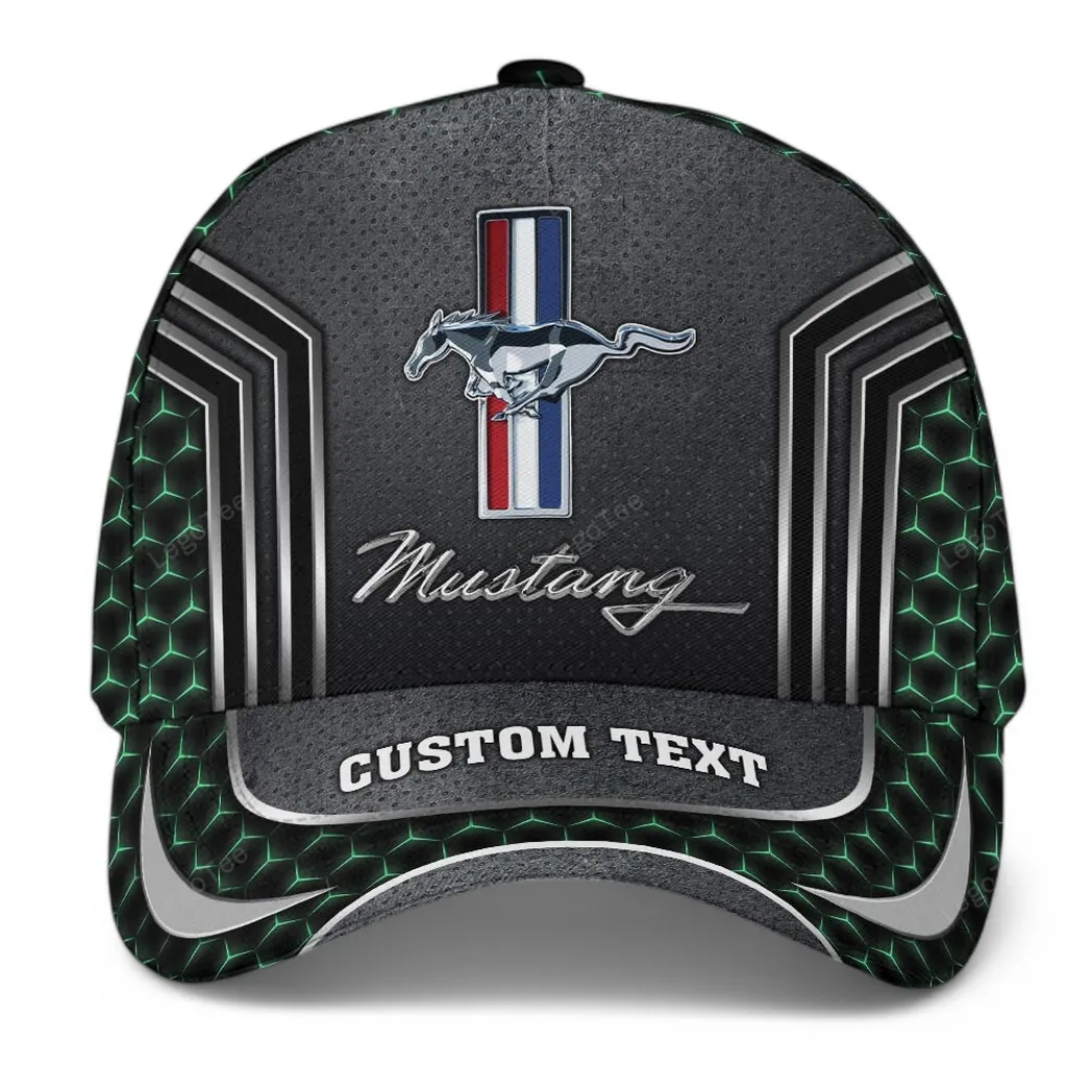 Ford Mustang Classic Cap, Gift For Ford Mustang Lovers, Gift For Him, Husband, Boyfriend CAR99031025182 - Green