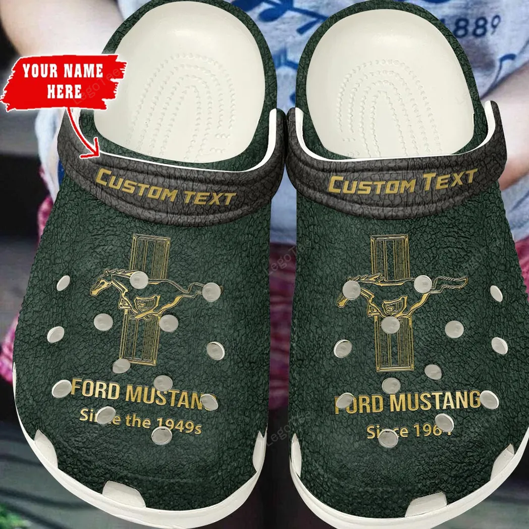 ford mustang crocs gift for ford mustang lovers gift for him husband boyfriend green car141021225672 5 engwk