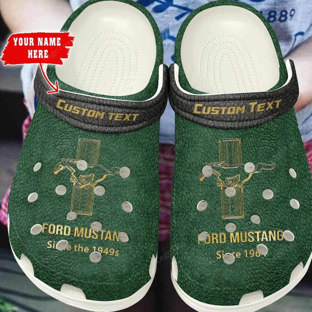 ford mustang crocs gift for ford mustang lovers gift for him husband boyfriend kelly green car141021225672 6
