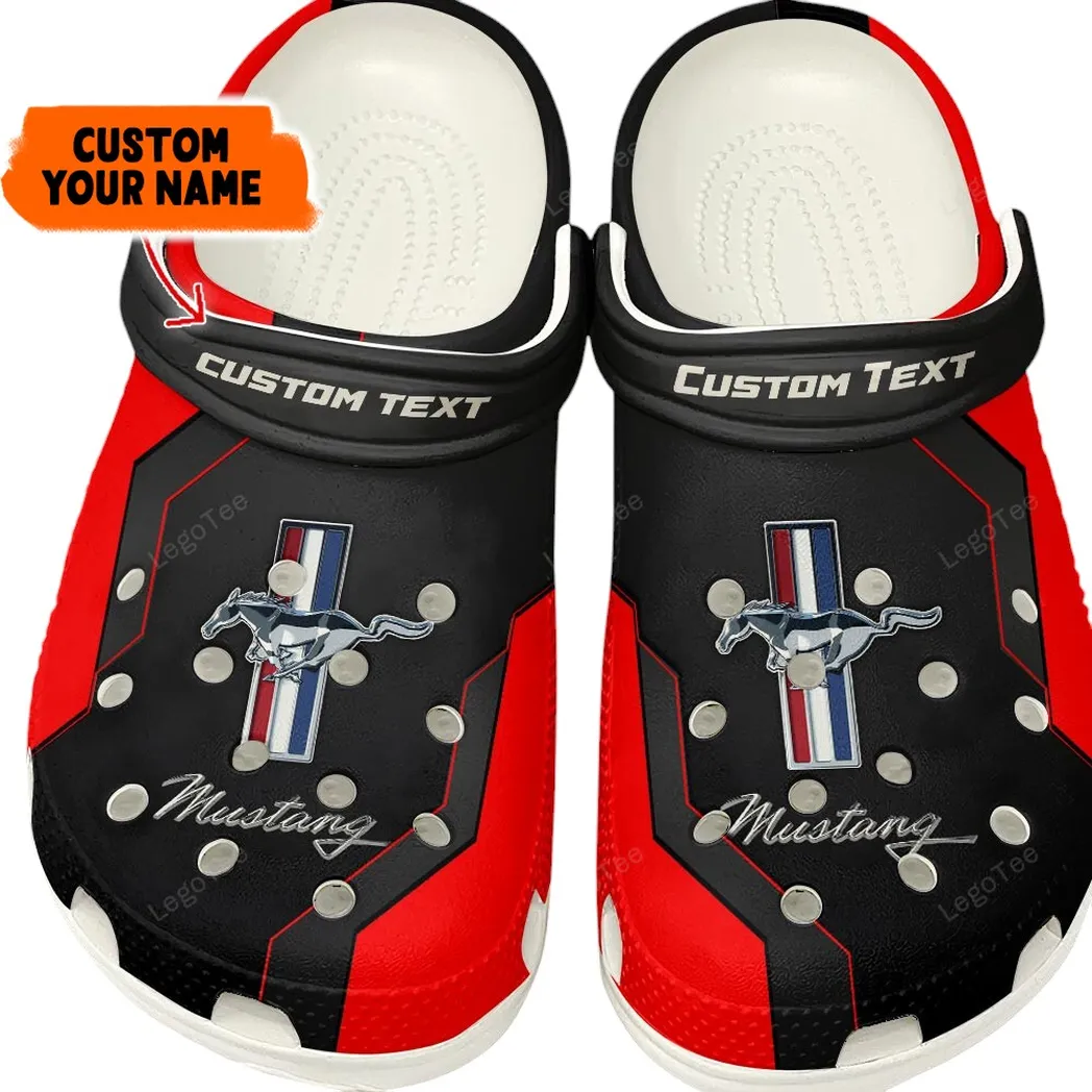 ford mustang crocs gift for ford mustang lovers gift for him husband boyfriend red car140021225560 7 u7frg