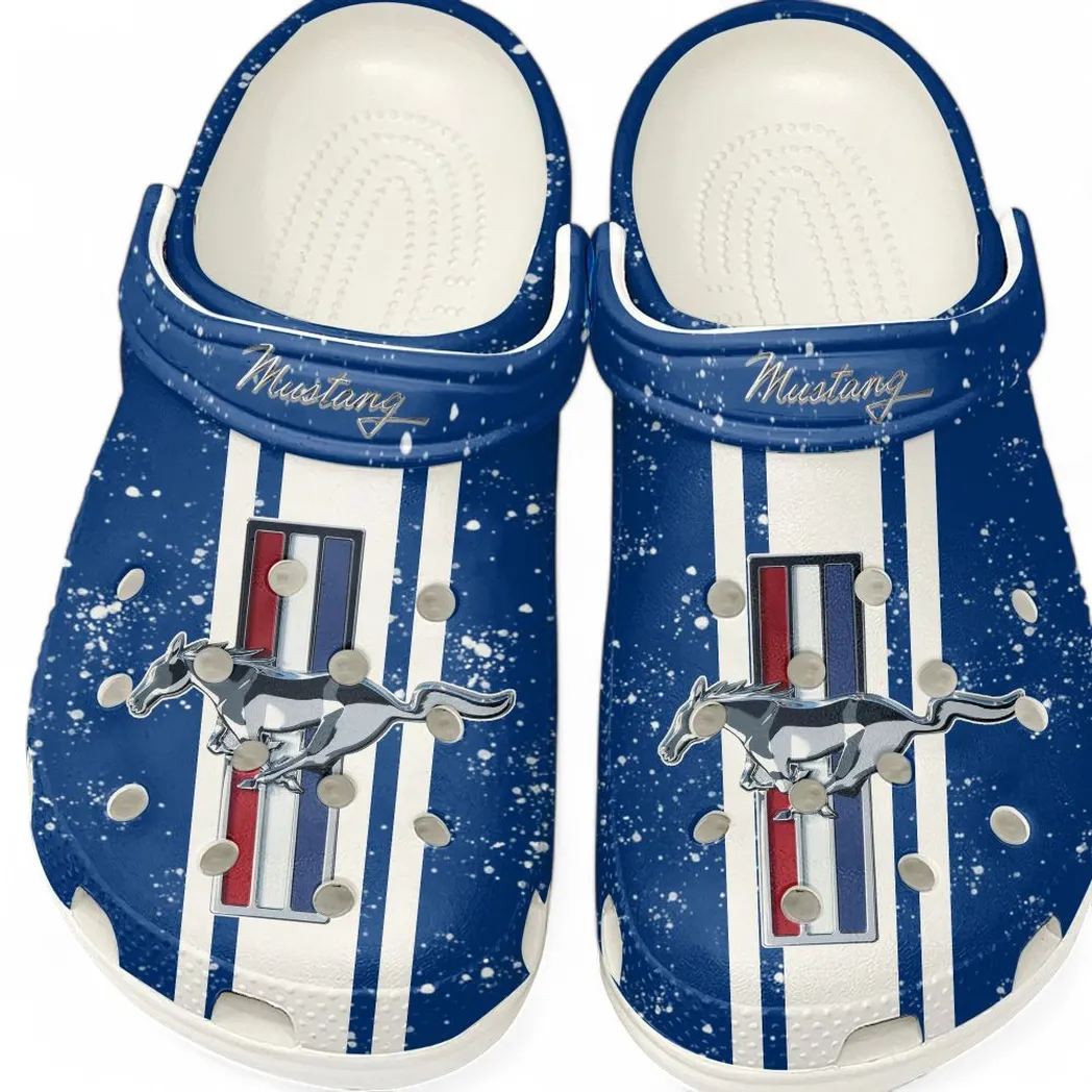 ford mustang crocs gift for ford mustang lovers gift for him husband boyfriend car62022025088 white