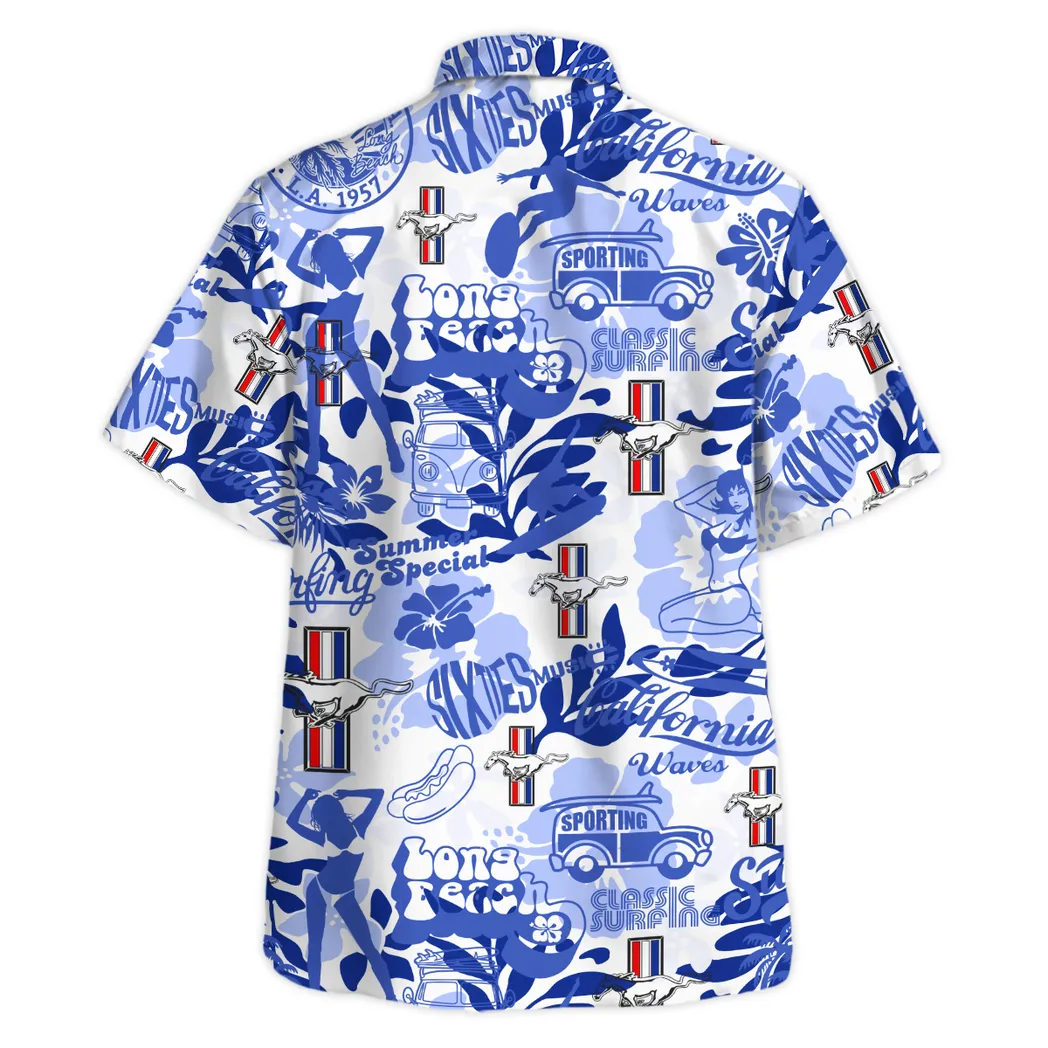 ford mustang hawaiian shirt for men gift for ford mustang lovers car201030725572 kfj4h