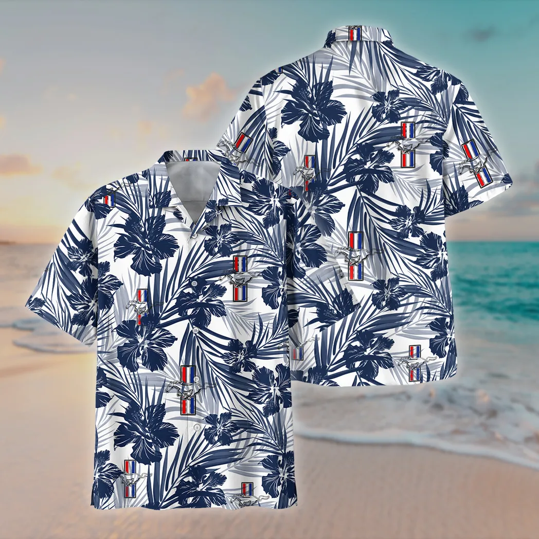 Ford Mustang Hawaiian Shirt For Men, Gift For Ford Mustang Lovers  CAR203030825703