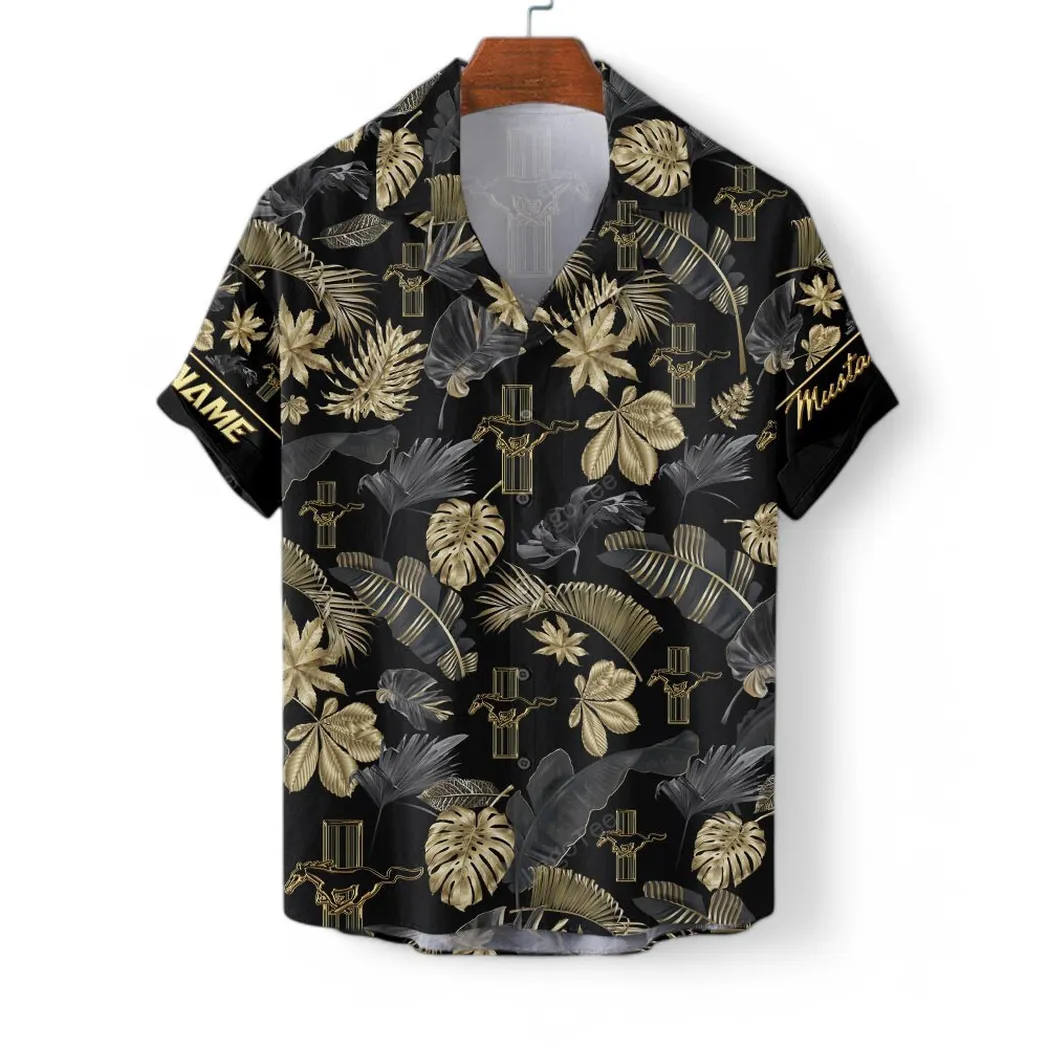 ford mustang hawaiian shirt set for men gift for ford mustang lovers gift for him husband boyfriend car139021125137 1