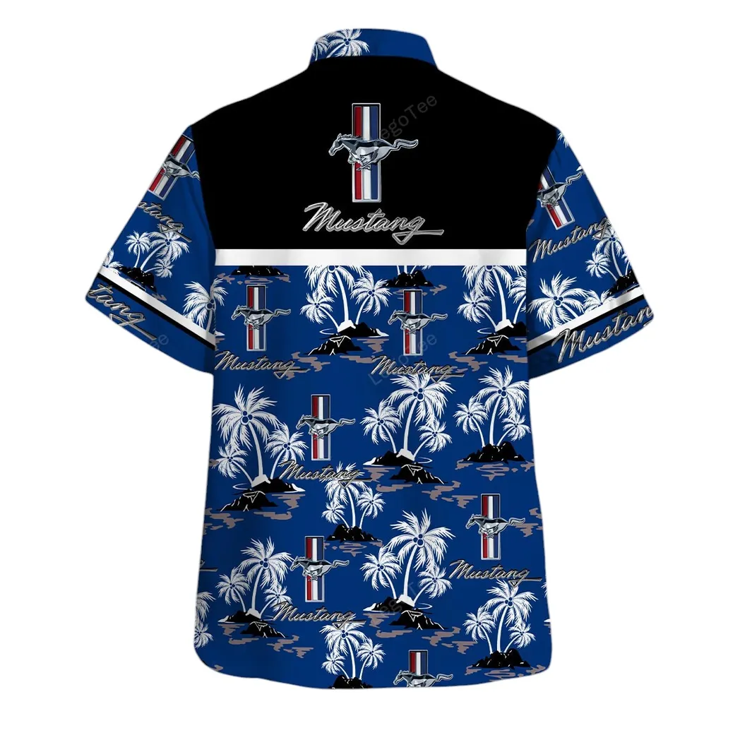 ford mustang hawaiian shirt set for men gift for ford mustang lovers gift for him husband boyfriend car144021125462 1 uy0gi