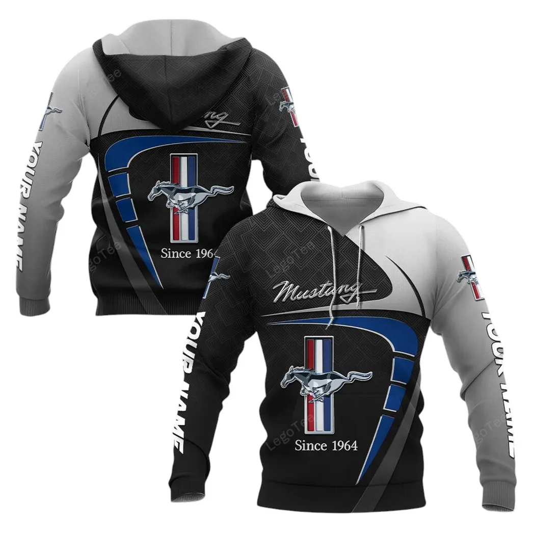 Ford Mustang Hoodie, Gift For Ford Mustang Lovers, Gift For Him, Husband, Boyfriend CAR11603032525