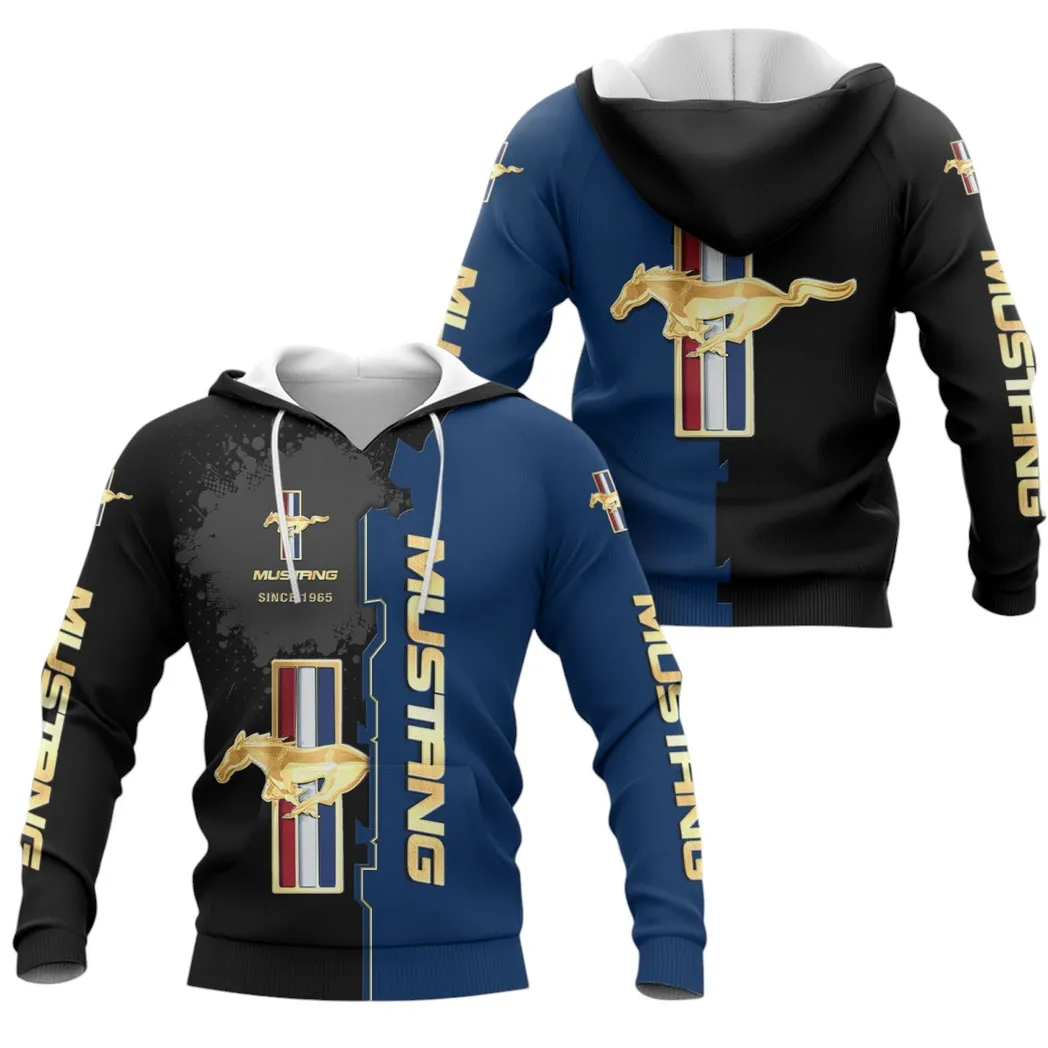 Ford Mustang Hoodie, Gift For Ford Mustang Lovers, Gift For Him, Husband, Boyfriend CAR44021725028-2