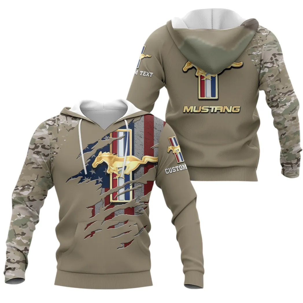 Ford Mustang Hoodie, Gift For Ford Mustang Lovers, Gift For Him, Husband, Boyfriend CAR46021725032-4