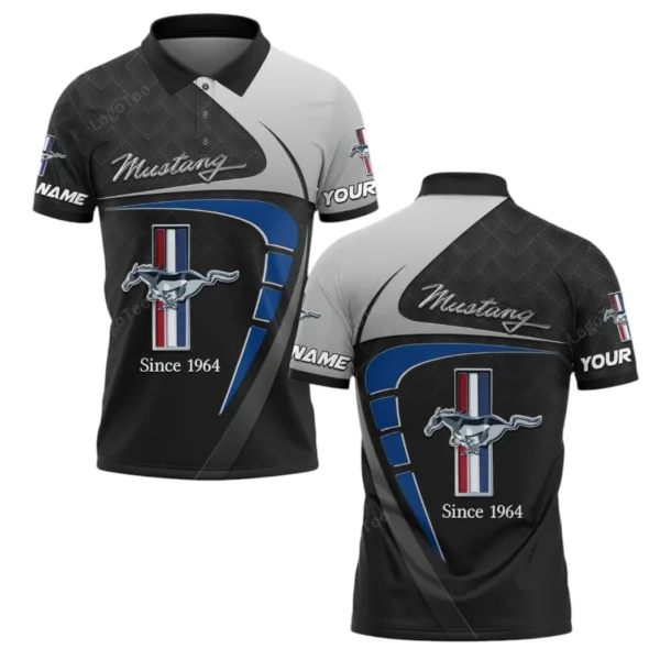 ford mustang polo shirt gift for ford mustang lovers gift for him husband boyfriend car11603032525 24hul