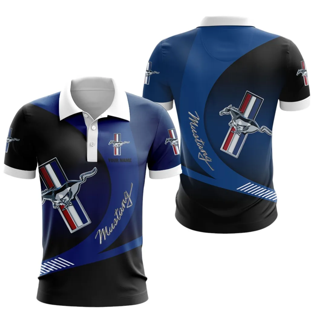 ford mustang polo shirt gift for ford mustang lovers gift for him husband boyfriend car7402222521 qdjet