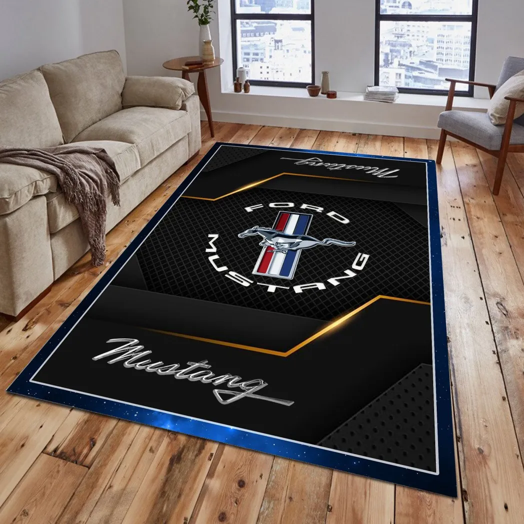 ford mustang rug gift for ford mustang lovers gift for him husband boyfriend car08021125062 jlqll