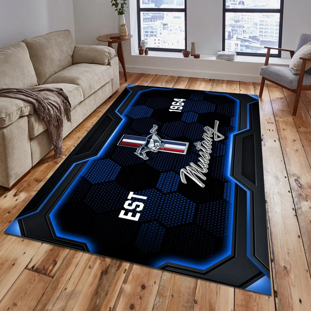 ford mustang rug gift for ford mustang lovers gift for him husband boyfriend car3102132519 dzfu6