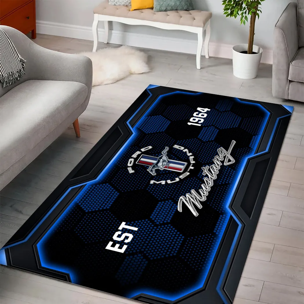 ford mustang rug gift for ford mustang lovers gift for him husband boyfriend car3102132548
