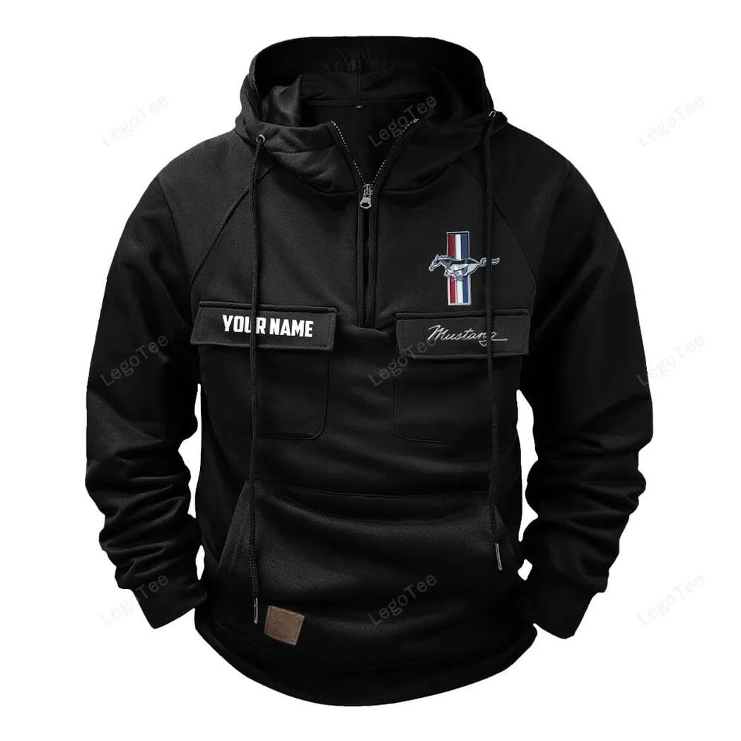 ford mustang tactical quarter zip hoodie gift for ford mustang lovers gift for him husband boyfriend black car109021425333 2 6mbif