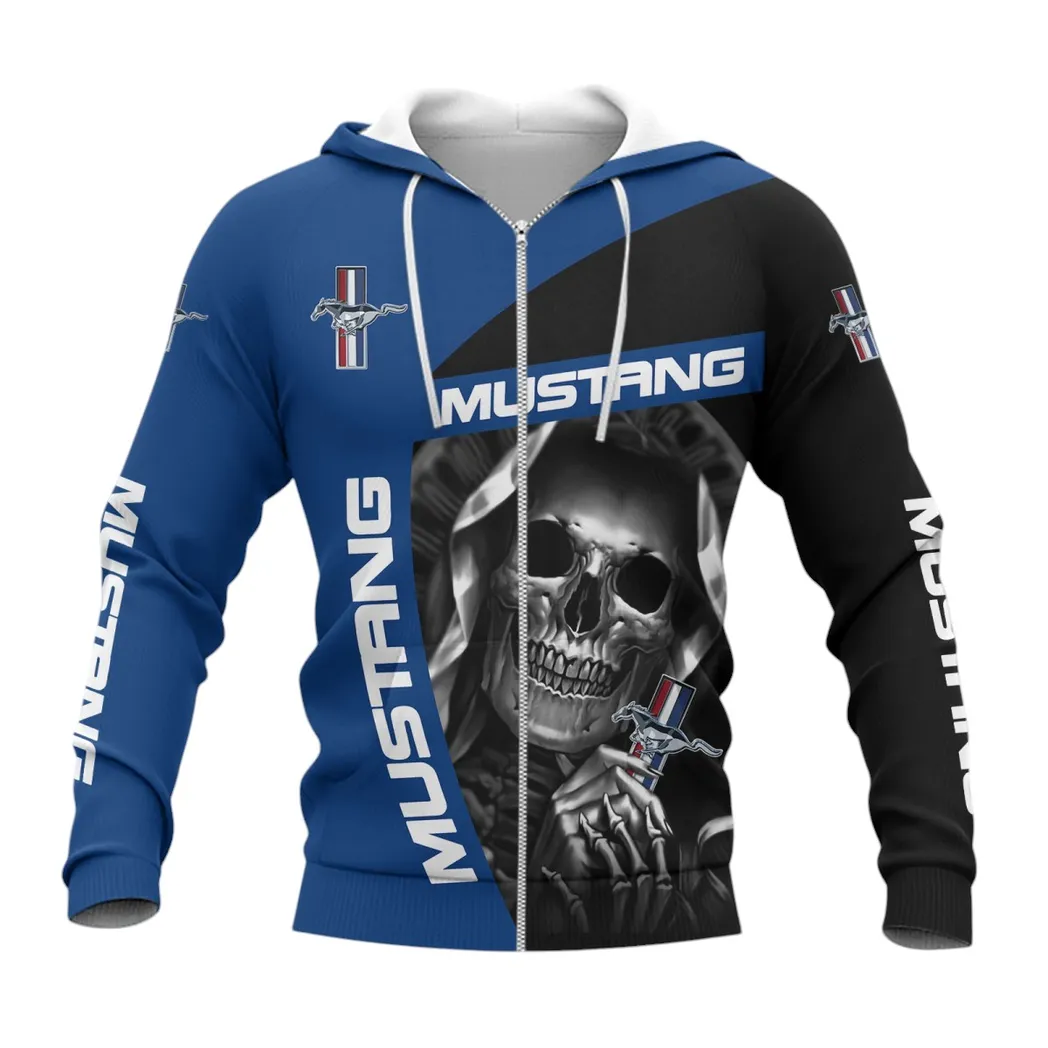 ford mustang zipper hoodie gift for ford mustang lovers gift for him husband boyfriend car6702212509 uglrk