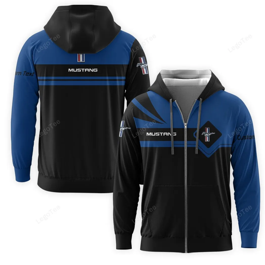 ford mustang zipper hoodie gift for ford mustang lovers gift for him husband boyfriend car9803032525 awtgg