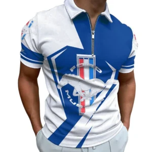 ford mustang zipper polo shirt gift for ford mustang lovers gift for him husband boyfriend car3202122504 mizsi