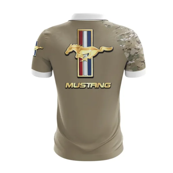 ford mustang zipper polo shirt gift for ford mustang lovers gift for him husband boyfriend car340213030 1 qnpm4