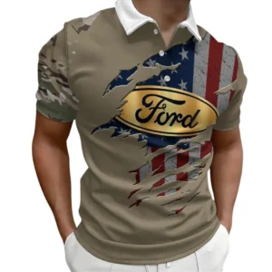 Ford Polo Shirt, All Over Print Shirt For Ford Lovers CAR340213032-2