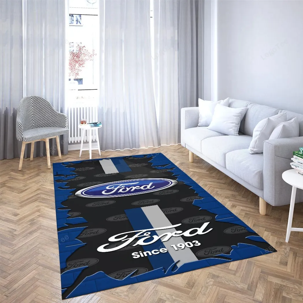 ford rug gift for ford lovers gift for him husband boyfriend car133021225715 jiyvk