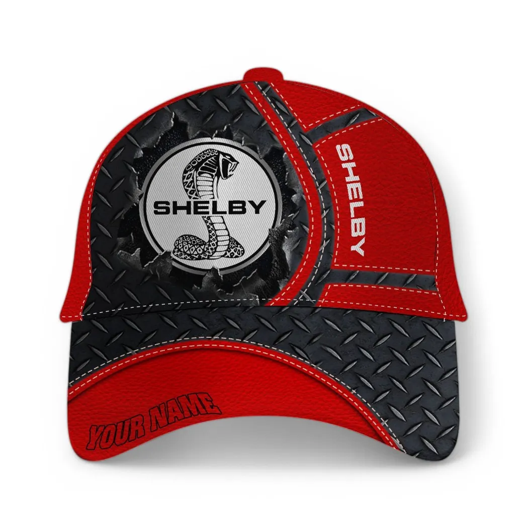 Ford Shelby Classic Cap, Gift For Ford Shelby Lovers, Gift For Him, Husband, Boyfriend - Red CAR49021825024-6