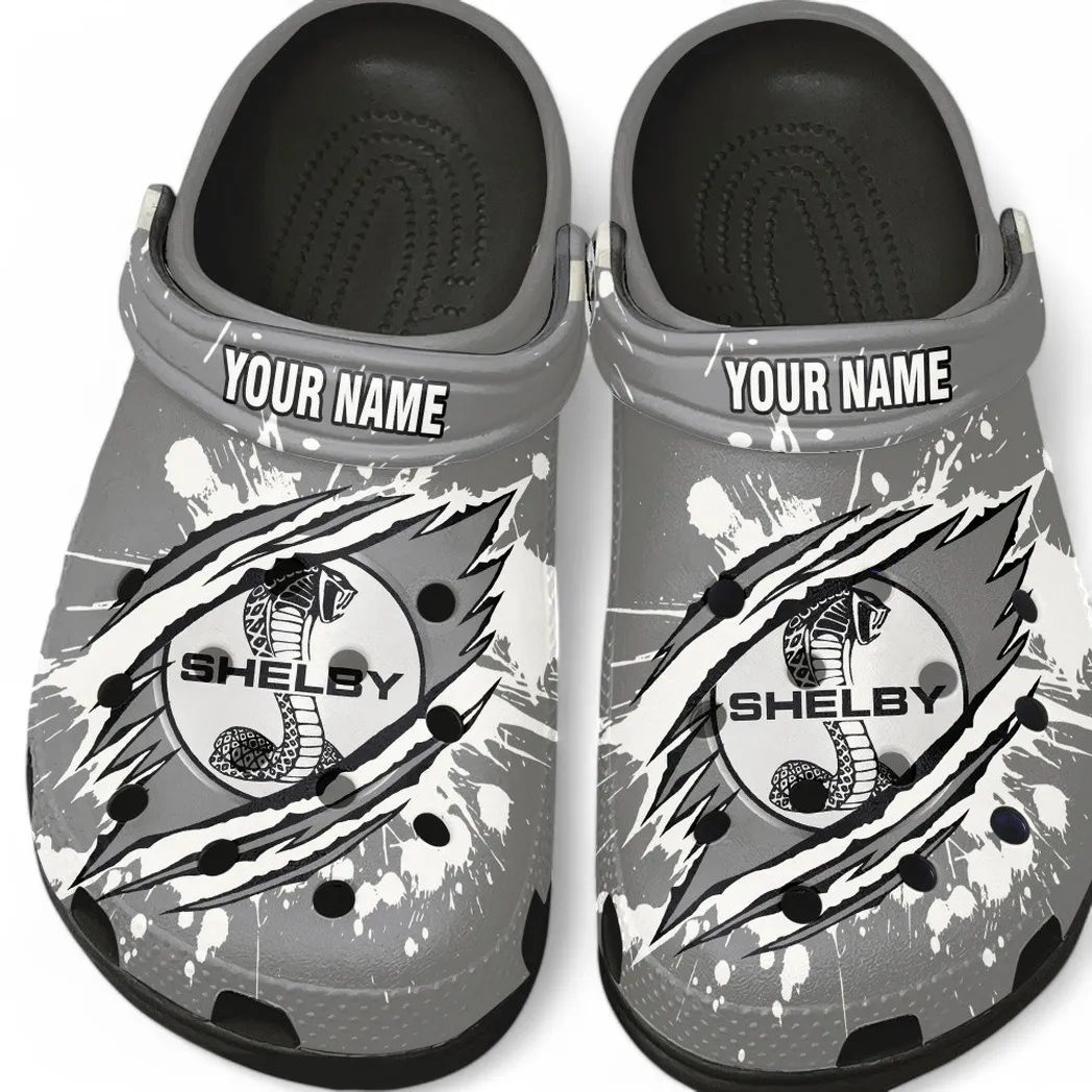 ford shelby crocs gift for ford shelby lovers gift for him husband boyfriend car5602192527 black