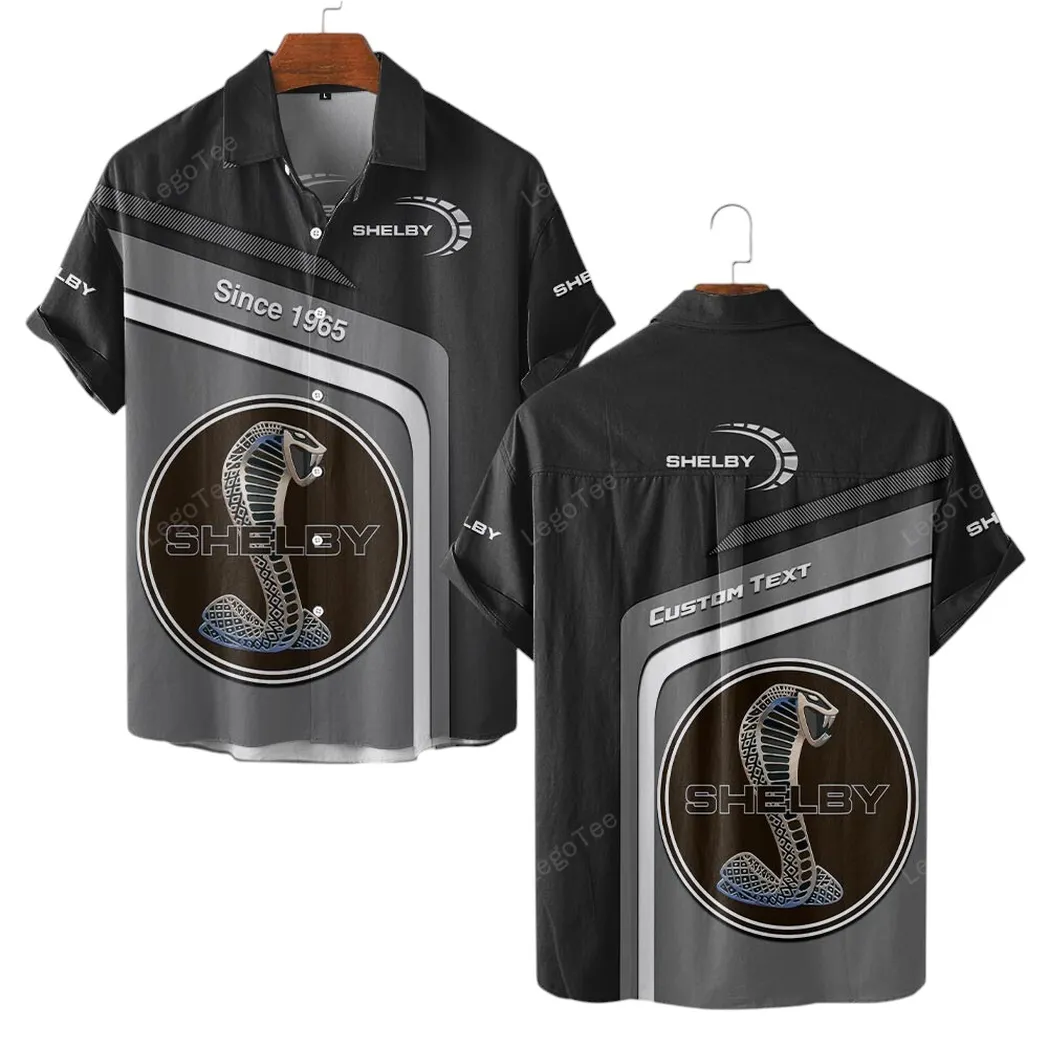 Ford Shelby Hawaiian Shirt For Men, Gift For Ford Shelby Lovers, Gift For Him, Husband, Boyfriend CAR11103032568