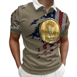 Ford Shelby Polo Shirt, All Over Print Shirt For Ford Shelby Lovers CAR340213031-2