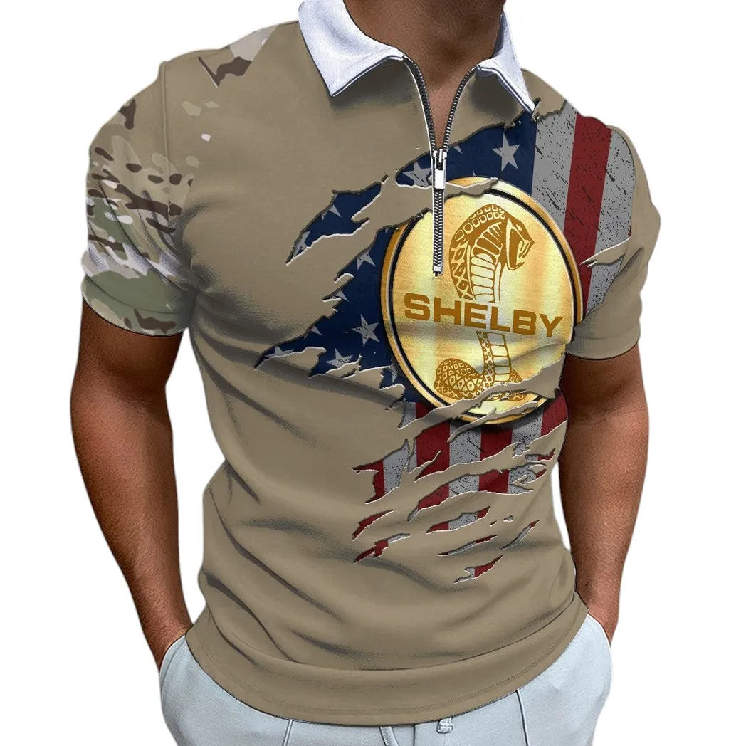 ford shelby zipper polo shirt gift for ford shelby lovers gift for him husband boyfriend car340213031 1 z17j9