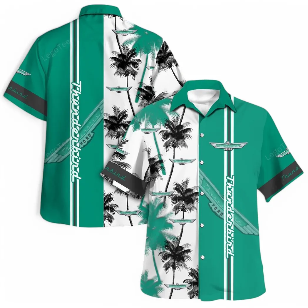 ford thunderbird hawaiian shirt for men gift for ford thunderbird lovers gift for him husband boyfriend car143021125043 ileyg