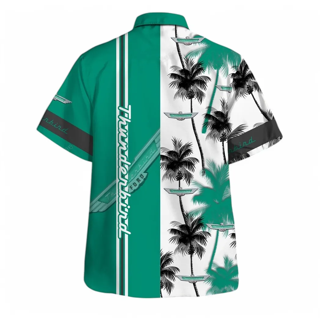 ford thunderbird hawaiian shirt for men gift for ford thunderbird lovers gift for him husband boyfriend car143021125043