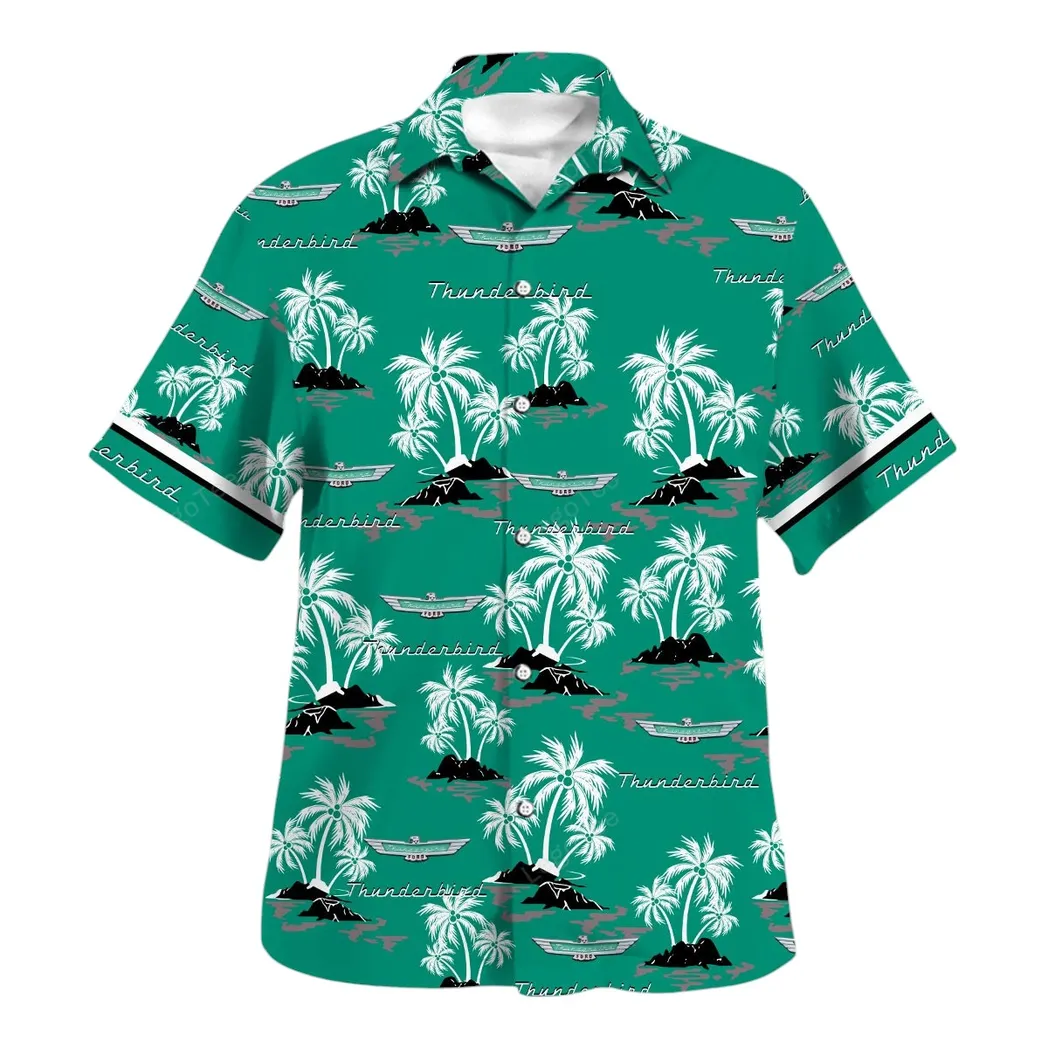 ford thunderbird hawaiian shirt for men gift for ford thunderbird lovers gift for him husband boyfriend car144021125529 2 uy00t