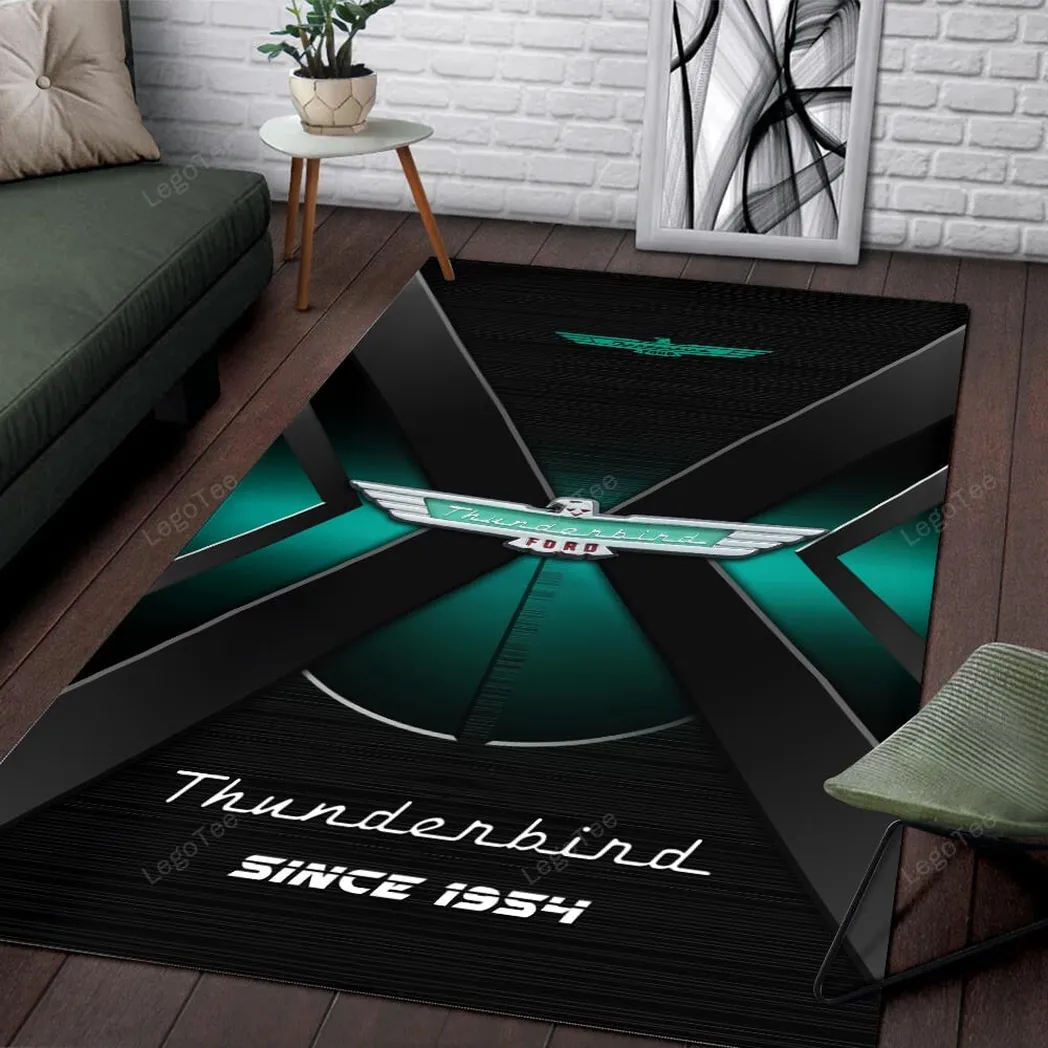 ford thunderbird rug gift for ford thunderbird lovers gift for him husband boyfriend car133021225596
