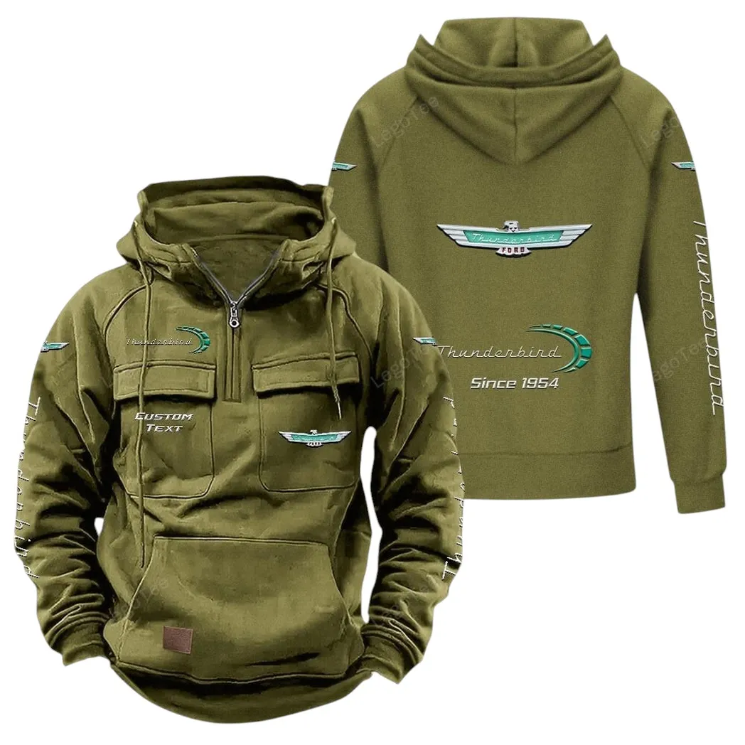 ford thunderbird tactical quarter zip hoodie gift for ford thunderbird lovers gift for him husband boyfriend army green car96021425720 1 dpehp
