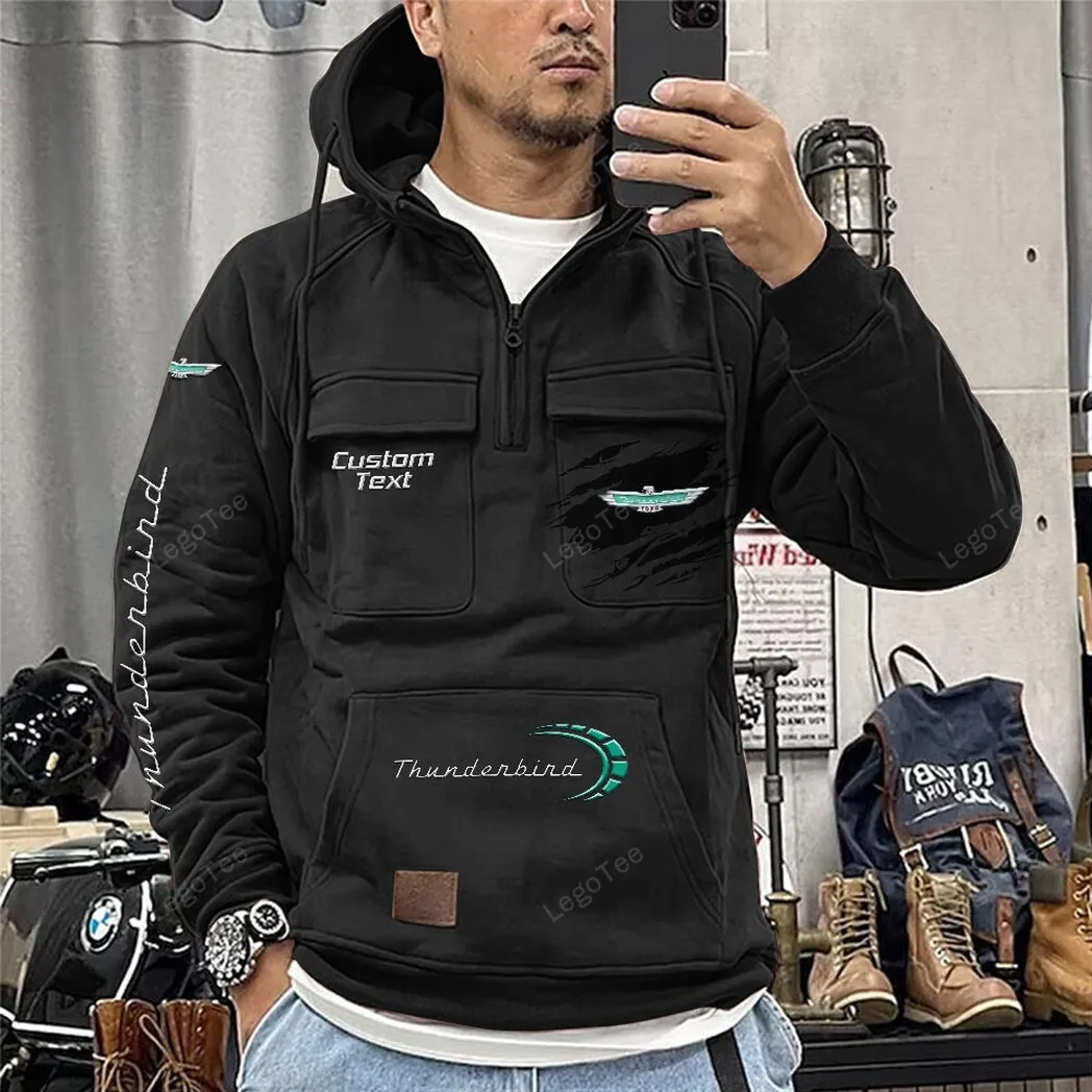 ford thunderbird tactical quarter zip hoodie gift for ford thunderbird lovers gift for him husband boyfriend black car122021425038 2
