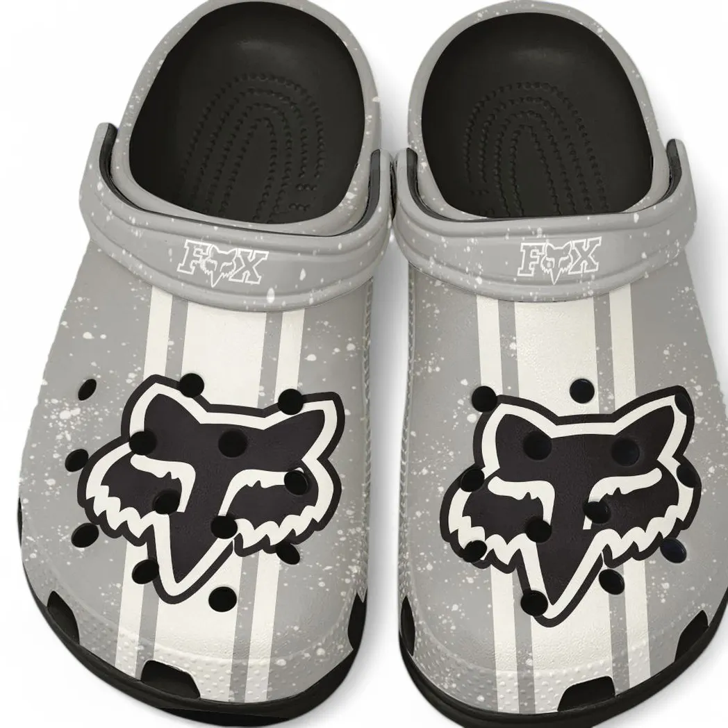 fox racing crocs gift for fox racing lovers gift for him husband boyfriend car62022025073 black qckgt