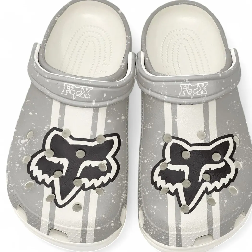 fox racing crocs gift for fox racing lovers gift for him husband boyfriend car62022025073 white unjoq