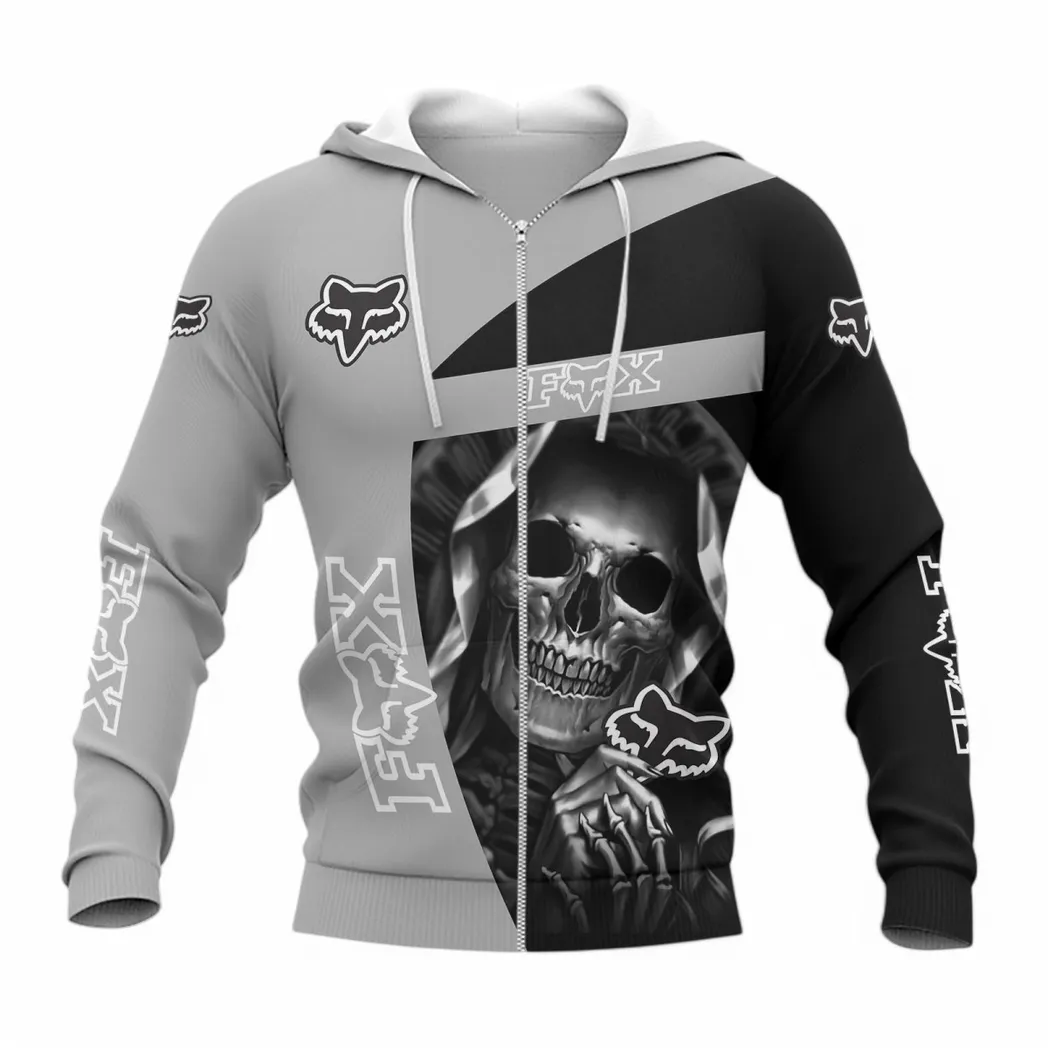 Fox Racing Zipper Hoodie, Gift For Fox Racing Lovers, Gift For Him, Husband, Boyfriend CAR6702212554