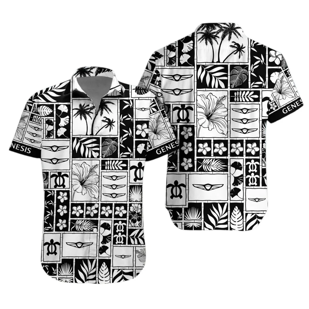 genesis hawaiian shirt for men gift for genesis lovers gift for him husband boyfriend car35021425026 1