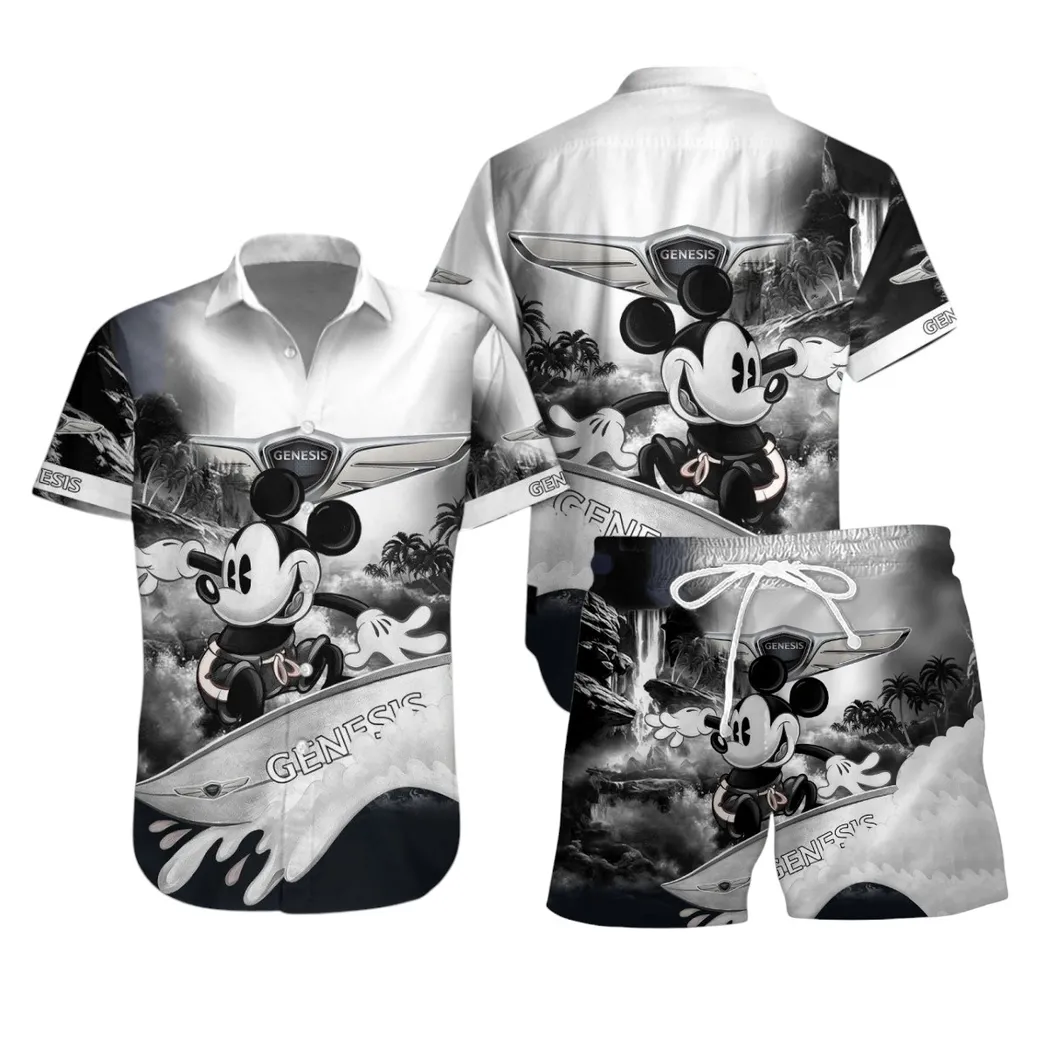 genesis hawaiian shirt set gift for genesis lovers gift for him husband boyfriend car53030625042 c2vn9