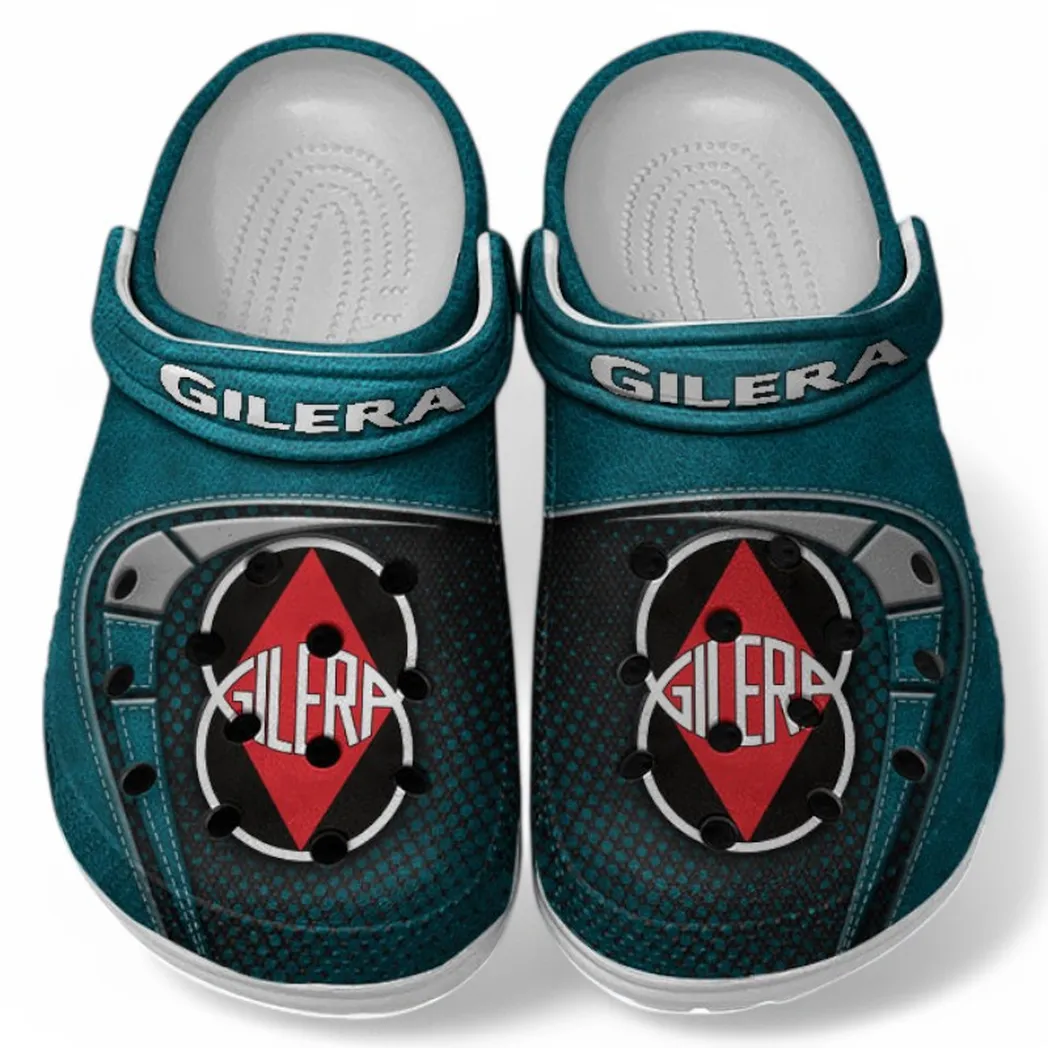 Gilera Crocs Shoes, Clogs Men Women, Gift For Gilera Fan CAR183031725133 - Cyan